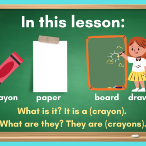 ESLEDB NoPrep Online ESL Curriculum: LEVEL 1 - UNIT 1 - Lesson 2